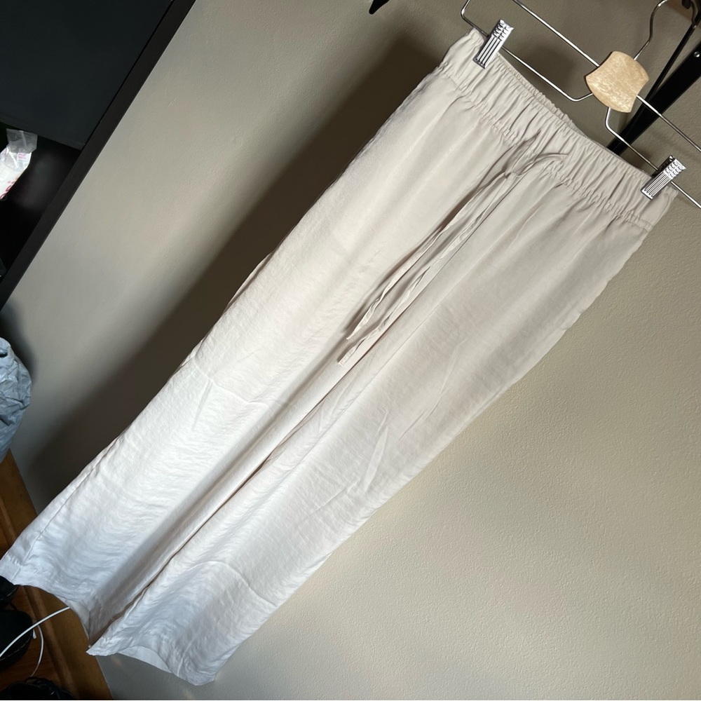 H&M satin pants